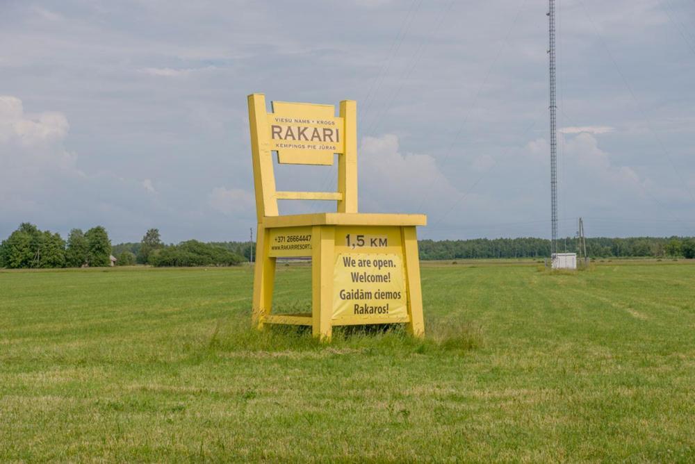 Rakari Hotell Svētciems Exteriör bild